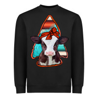 Black baby calf arrowhead Heavyweight Sweatshirt - Jasminsmagicworld