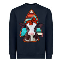 Navy baby calf arrowhead Heavyweight Sweatshirt - Jasminsmagicworld