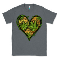 Charcoal Heather pineapple heart Classic Tee - Jasminsmagicworld