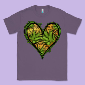 Pineapple Heart Classic Tee Designed By Jasminsmagicworld