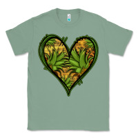 Sage pineapple heart Classic Tee - Jasminsmagicworld