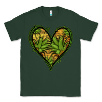 Sports Green pineapple heart Classic Tee - Jasminsmagicworld