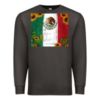 Smoke cactus sunflower mexican flag z Premium Sweatshirt - Jasminsmagicworld