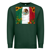 Sports Green cactus sunflower mexican flag z Premium Sweatshirt - Jasminsmagicworld
