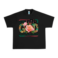Black With god all things are possible leopard frame Urban Heavy Tee - LillyAllenDesigns