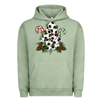 Pigment Oil Green soccer tree Christmas Urban Hoodie - RanaPortraitStore