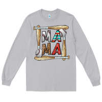 Moon Dust baseball mama Long Sleeve Tee - CowhideDigitalArt