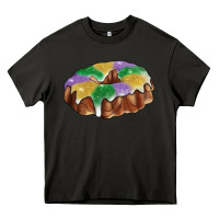 Asphalt mardi gras king cake Heavy Core Tee - RanaPortraitStore