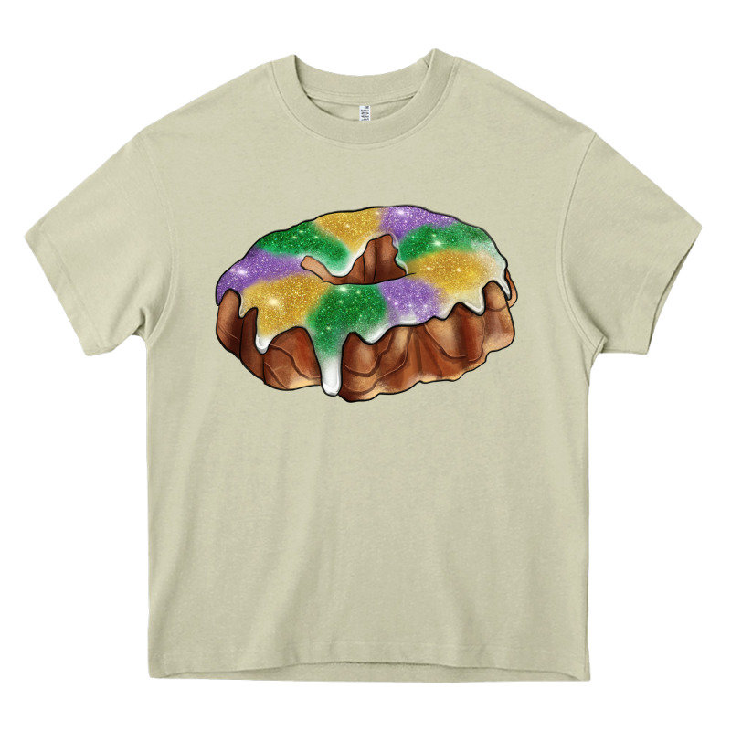 Mardi Gras King Cake Heavy Core Tee by RanaPortraitStore | Teevron