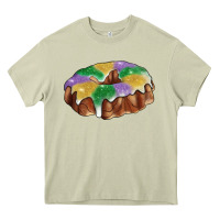 Mossy mardi gras king cake Heavy Core Tee - RanaPortraitStore