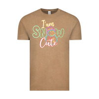Vintage Coffee l am snow cute Vintage Tee - CowhideDigitalArt