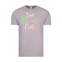 Vintage Zinc l am snow cute Vintage Tee - CowhideDigitalArt