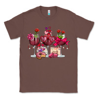 Chestnut valentine's day wine glasses Classic Tee - OliviaCreatesArt