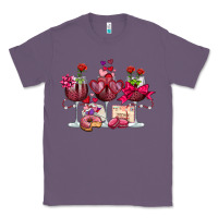 Lavender valentine's day wine glasses Classic Tee - OliviaCreatesArt
