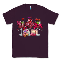 Plum valentine's day wine glasses Classic Tee - OliviaCreatesArt