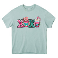 Arona xoxo coffee cups Heavy Core Tee - OliviaCreatesArt