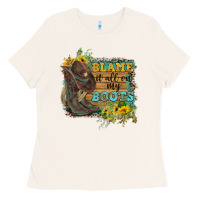 Bone Blame It All On My Boots Ladies Tee - FaDigitalArtStudio