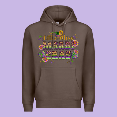Little Miss Mardi Gras Premium Hoodie Designed By Artiststas