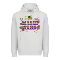 Dove Grey little miss mardi gras Premium Hoodie - Artiststas