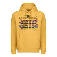 Mustard little miss mardi gras Premium Hoodie - Artiststas