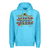Ocean Blue little miss mardi gras Premium Hoodie - Artiststas