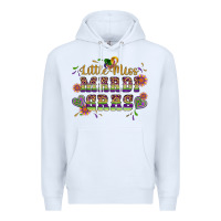 White little miss mardi gras Premium Hoodie - Artiststas