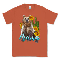 Mama Bear With Sunflowers And Cactus Classic Tee | Teevron
