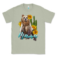 Matcha mama bear with sunflowers and cactus Classic Tee - Artiststas