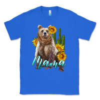 True Royal mama bear with sunflowers and cactus Classic Tee - Artiststas