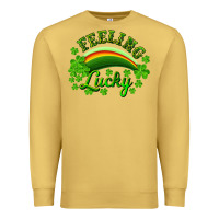 Antique Gold Feeling lucky with rainbow Premium Sweatshirt - RanaPortraitStore