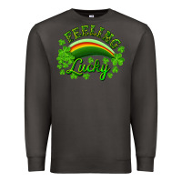 Smoke Feeling lucky with rainbow Premium Sweatshirt - RanaPortraitStore