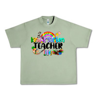 Oil Green Kindergarten Teacher Life Urban Heavy Tee - LillyAllenDesigns