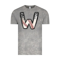 Cloud Rock Baseball Alphabet Vintage Tee - CowhideDigitalArt