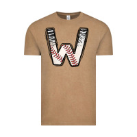 Vintage Coffee Baseball Alphabet Vintage Tee - CowhideDigitalArt