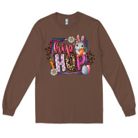 Chestnut hip hop Long Sleeve Tee - CowhideDigitalArt