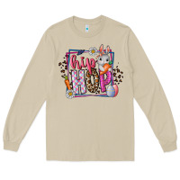 Mushroom hip hop Long Sleeve Tee - CowhideDigitalArt