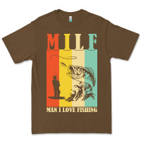 Cacao fishing t  shirt milf man i love fishing t  shirt Premium Tee - baoMotion