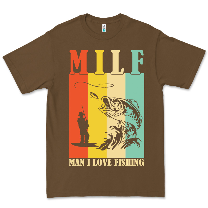 Fishing T  Shirt Milf Man I Love Fishing T  Shirt Premium Tee by baoMotion | Teevron
