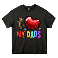 Asphalt i love my dads Heavy Core Tee - OliviaCreatesArt