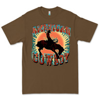 Cacao American cowboy Premium Tee - FaDigitalArtStudio