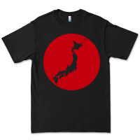 Black japan island Premium Tee - baoMotion