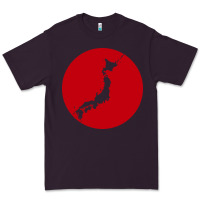 Plum japan island Premium Tee - baoMotion