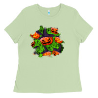 Matcha halloween pumpkin patch Ladies Tee - BundleAndBundleShop