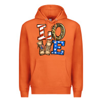 Carrot 4th of July Army Love Premium Hoodie - Jasminsmagicworld