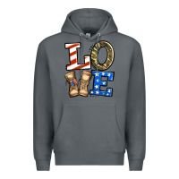 Rock 4th of July Army Love Premium Hoodie - Jasminsmagicworld