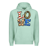 Seafoam 4th of July Army Love Premium Hoodie - Jasminsmagicworld