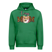 Emerald Corgi Mom Urban Hoodie - Jasminsmagicworld