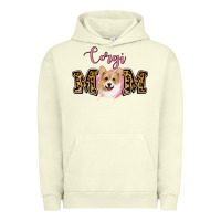Pigment Pistachio Corgi Mom Urban Hoodie - Jasminsmagicworld