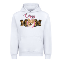 White Corgi Mom Urban Hoodie - Jasminsmagicworld