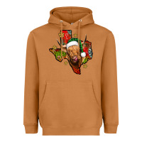 Meerkat christmas texas highland cow Heavyweight Hoodie - Jasminsmagicworld